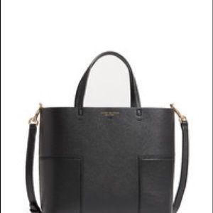 Tory Burch Block-T Mini Leather Tote